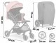 Paseo Nukido Baby Stroller, Pink