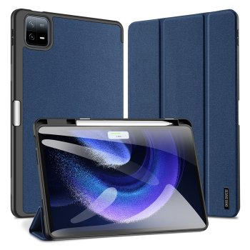 Xiaomi Pad 6 / Pro 11'' DUX DUCIS Domo Tablet Book Cover Case, Blue | Чехол Книжка для Планшета