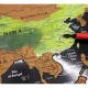 Подарочный скретч плакат \"Карта мира\", скретч-карта для...
