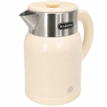 Elektriskā tējkanna Retro Vintage, 1500W, 1.4L, Bēša