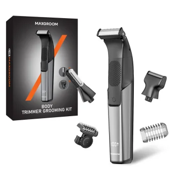 Многофункциональный триммер MAXGROOM M-319 3 насадки Черный