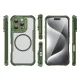 Leading Series MagSafe iPhone 16 Pro Max silikona vāciņš, zaļš