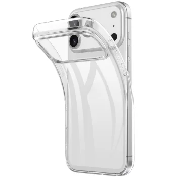 Telefona vāciņš iPhone 18 Pro / 17 Pro, TPU, caurspīdīgs