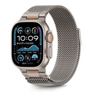 Ремешок Tech-Protect Milano Vanguard для Apple Watch (44/45/46/49 мм) Titanium
