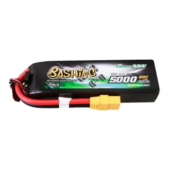 Аккумулятор Gens Ace 5000mAh 11.1V 60C 3S1P LiPo с разъемом XT90