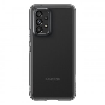 Original Samsung Galaxy A53 5G (SM-A536) Soft Clear Case Cover, Transparent (EF-QA536TBEGWW) | Oriģināls Telefona Maciņš Vāciņš Aplvalks