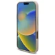 Чехол Guess для iPhone 16 Plus New 4G Triangle, белый