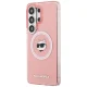 Karl Lagerfeld IML Repeated Choupette MagSafe vāciņš Samsung Galaxy S26 Ultra, rozā