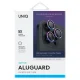 Защитное стекло для камеры Uniq Optix Aluminum для iPhone 16 Pro / 16 Pro Max,...