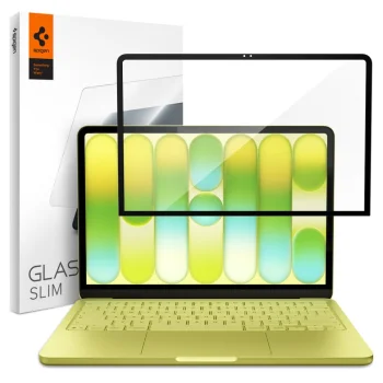 Aizsargstikls Spigen Glas.tR Slim FC priekš MacBook Neo 13" 2026, melns