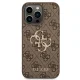 Guess 4G Big Metal Logo vāciņš iPhone 14 Pro brūns