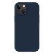 Uniq Lino Silicone Case for iPhone 14 Plus and 15 Plus in Blue
