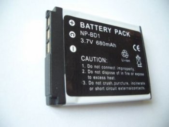 Extra Digital Sony, battery NP-BD1, NP-FD1