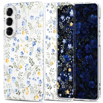 Samsung Galaxy S26 (SM-S942B/DS) Tech-Protect FlexAir+ Cover Case, Colorful Flowers | Telefona Maciņš Vāciņš...