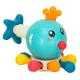 Сенсорная игрушка-прорезыватель для малышей Bibi-inn Осьминог, синяя