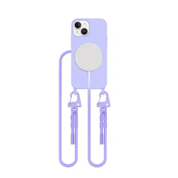 Tech-Protect iPhone 13 mini vāciņš MagNecklace MagSafe, lavandas
