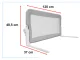 Bērnu Drošības Aizsargbarjera Gultai, 120 cm, Pelēka | Baby Toddler Side Safety Protective Bed Rail Barrier