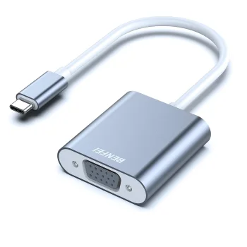 BENFEI USB-C uz VGA adapteris, pelēks