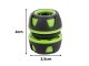 Garden Hose Repair Connector Mender DIVO 1/2 Inch, Green-Black