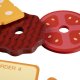 Kruzzel 22673 Деревянный Игрушечный Бургер | Wooden Toy Burger