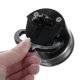 Ruhhy Knife and Scissors Sharpener with Suction Cup, Black/Silver