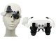 Head Magnifier Glasses with 2 LED Lights for Watch Repair 10x-25x