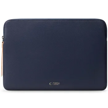 Tech-Protect Fleece klēpjdatora maciņš 15-16", tumši zils