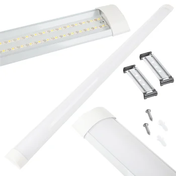 LED virsapmetuma lampa 120cm 28W, auksti balta