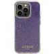 Guess iPhone 15 Pro Max vāciņš IML Faceted Mirror Disco Iridescent, rozā