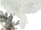 Christmas Tablecloth 140x220cm, White with Stars and Snowflakes