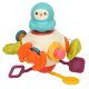 Bibi-inn UFO Sensory Toy with Pull Strings 8-in-1 Teether for Toddlers