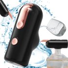 Bezvadu elektriskais ūdens pumpis dozators 5-19L pudelēm, USB-C, melns