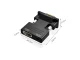 Адаптер-переходник HDMI на VGA (D-Sub) с аудио, черный