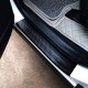 Car Door Sill Protective Stickers Carbon Black (4 Pcs)