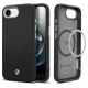 Spigen Enzo Aramid Mag vāciņš Apple iPhone 16e / 17e, Melns