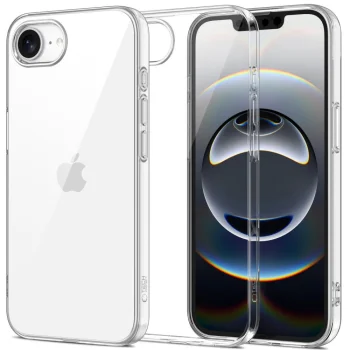 Tech-Protect FlexAir vāciņš iPhone 16e / 17e, caurspīdīgs