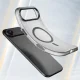 Чехол Magnetic Abrasive для iPhone 17 Air с поддержкой MagSafe, матовый черный