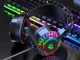 Vadu spēļu austiņas ar 7.1 skaņu, RGB LED apgaismojumu un mikrofonu