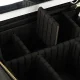 Meikapa Kosmētikas Soma Organaizers ar Spoguli un LED Gaismu, melns | Makeup Case Bag Organaizer with LED Mirror