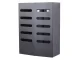 Wall-Mounted Knife Stand and Organizer, Black