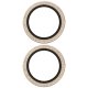 PanzerGlass Hoops Glitter rūdīta stikla kameras lēcu aizsargstikls iPhone 17 / 16 / 16 Plus – Zelts | Tempered...