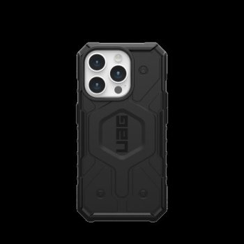 Apple iPhone 15 Pro 6.1'' UAG Pathfinder MagSafe Case Cover, Black | Telefona Maciņš Vāciņš Apvalks Bampers