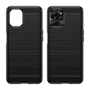 Vāciņš Realme 10 5G / Realme 9i 5G, Carbon Case, melns