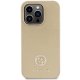 Guess iPhone 15 Pro Max vāciņš 4G Strass Metal Logo, zelta