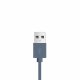 Настольный мини-вентилятор USB, серый