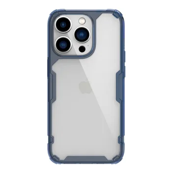 Бронированный чехол Nillkin Nature Pro для iPhone 14 Pro Max, синий