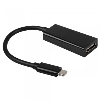 Adapter Type C to HDMI 4K*2K, 0,25cm, Black | Audio Video Adapteris Pāreja