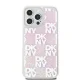 Apple iPhone 15 Pro Max 6.7\'\' DKNY Liquid Glitter Multilogo Case Cover, Pink | Telefona Vāciņš Maciņš Maks...