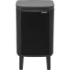 Мусорное ведро Brabantia Bo Hi 4 л, матовый черный