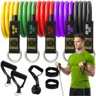 Resistance Bands Set for Exercise Trizand 25880, 5 pcs